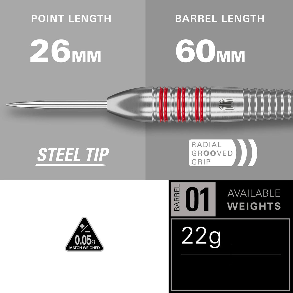 Target Nathan Aspinall The ASP 22 Piece Dart Set - Maltby Sports