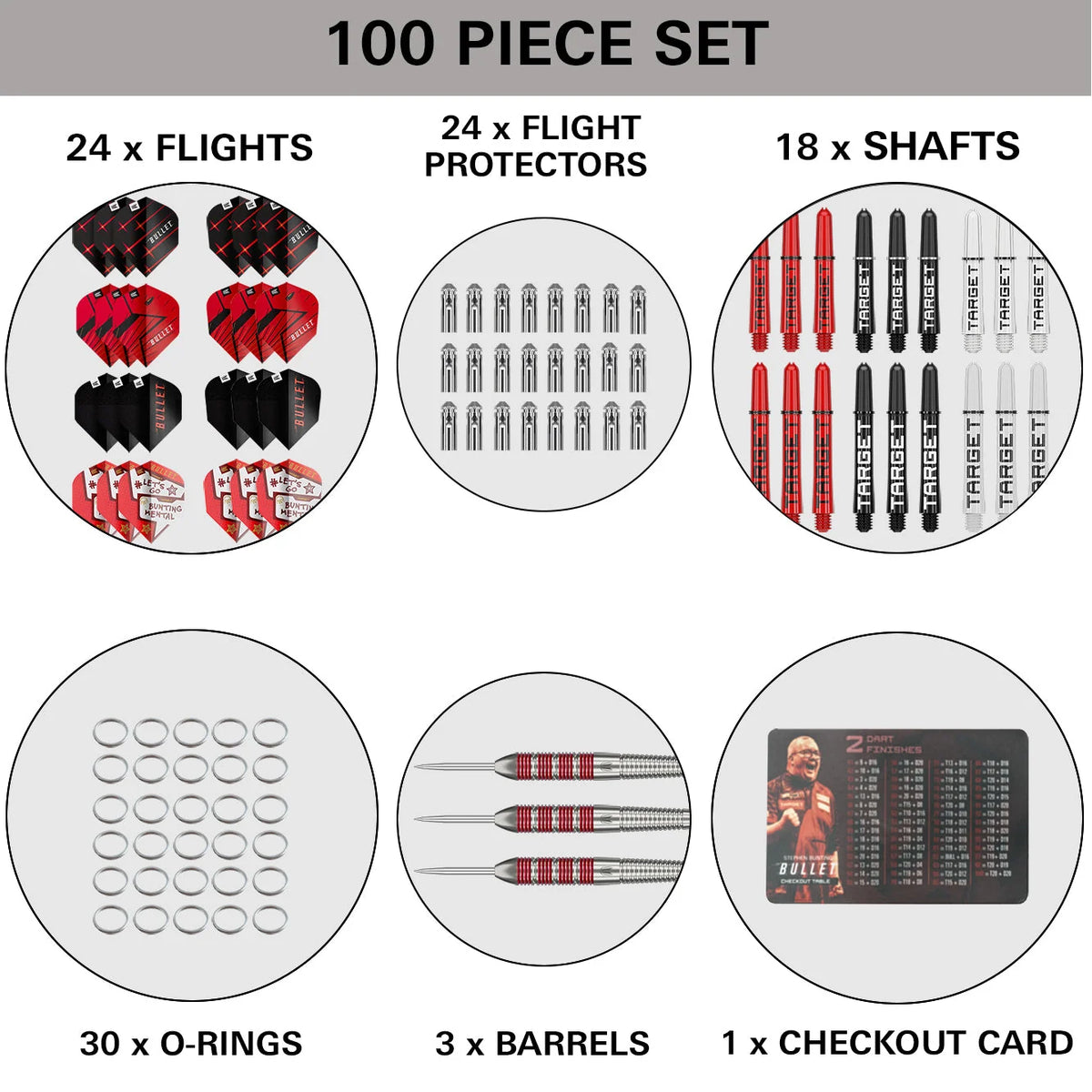 Target Stephen Bunting 100-Piece Brass Starter Set