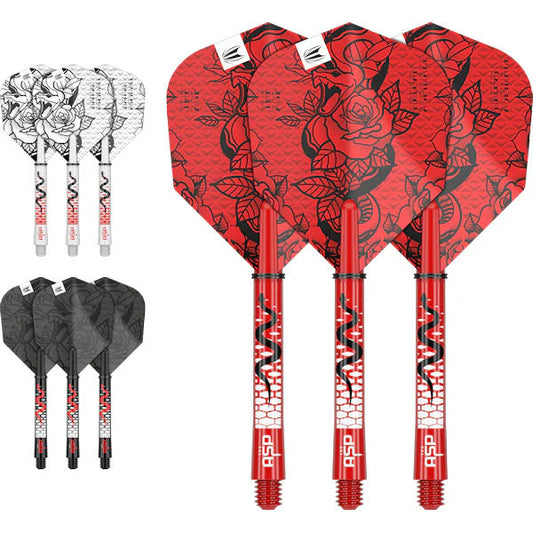 Target Professional Player INK Flight and Shaft Kit (3 Sets) - Maltby Sports