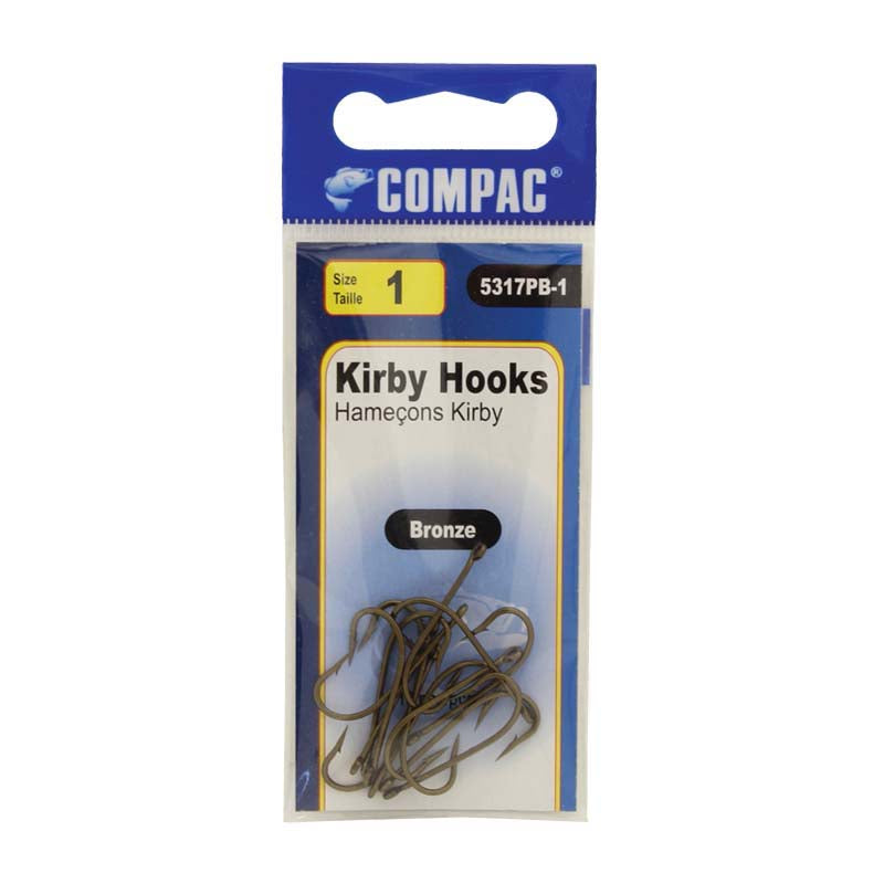 Compac Kirby Fishing Hooks - Maltby Sports