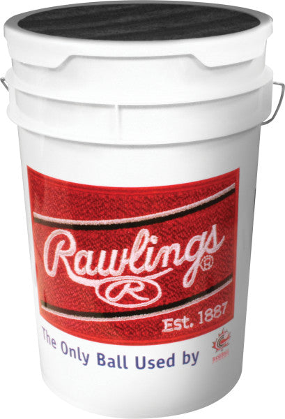 Rawlings Baseball 6-Gallon Ball Bucket (EMPTY) - Maltby Sports