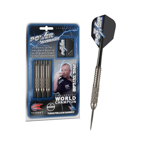 Power Silverlight Phil Taylor Darts - Maltby Sports