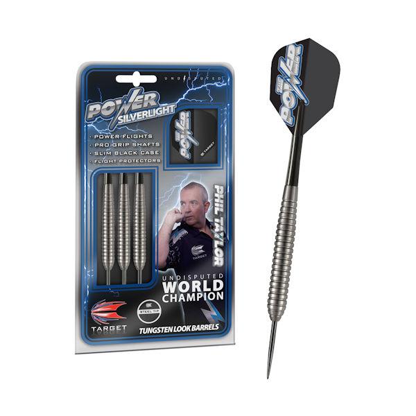 Power Silverlight Phil Taylor Darts - Maltby Sports
