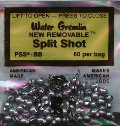 Water Gremlin Removable Split Shot - Maltby Sports