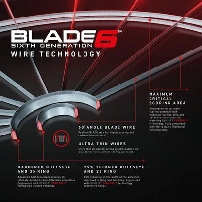 Winmau Blade 6 Dartboard - Maltby Sports
