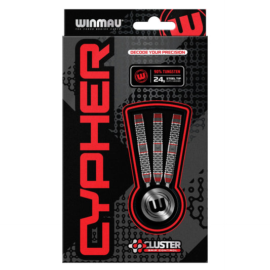 Winmau Cypher 24g Steel Tip 90% Tungsten Dart Set - Maltby Sports