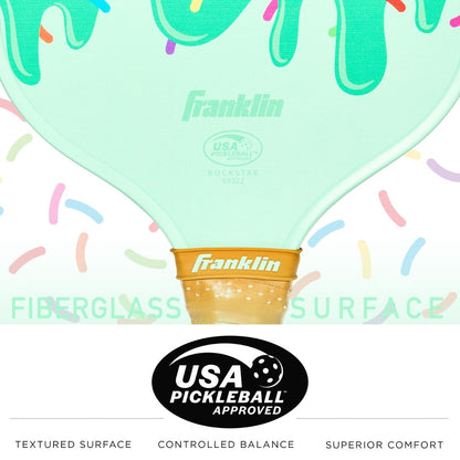 Franklin Youth Rockstar Pickleball Paddle - Ice Cream - Maltby Sports