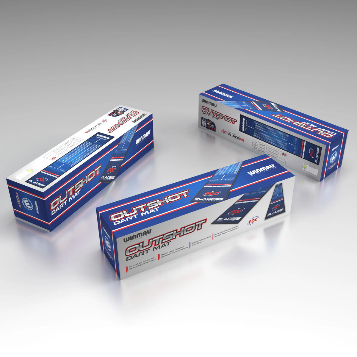 Winmau PDC Outshot Soft Dart Mat - Maltby Sports