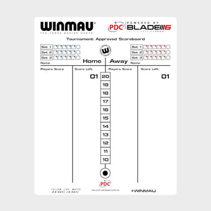 Winmau Double Sided Scoreboard