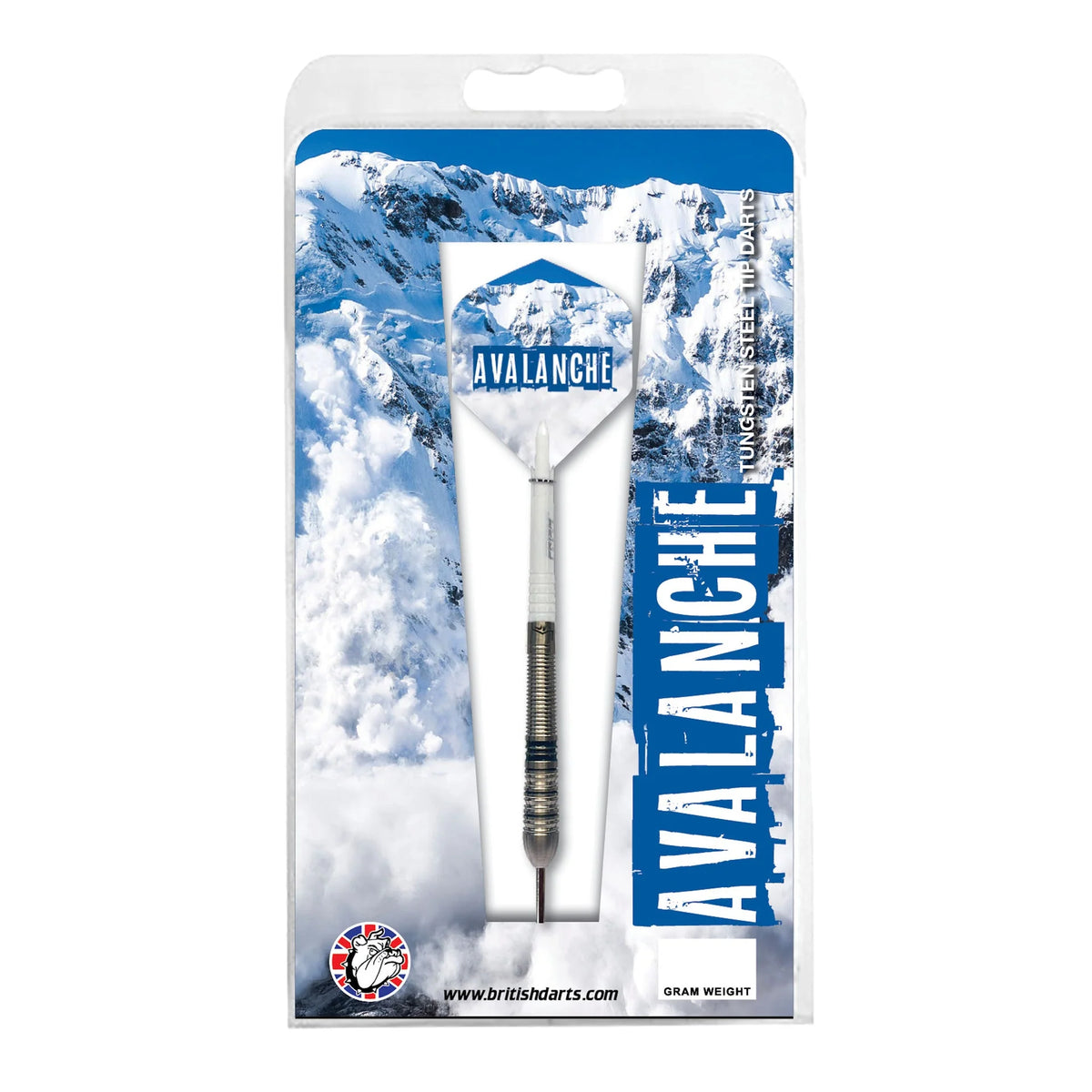 British Darts Avalanche Tungsten Dart Set - Maltby Sports