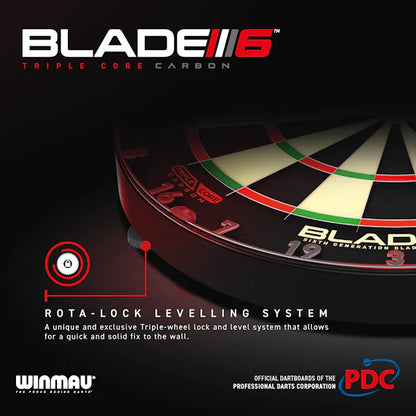 Winmau Blade 6 Triple Core Dartboard - Maltby Sports