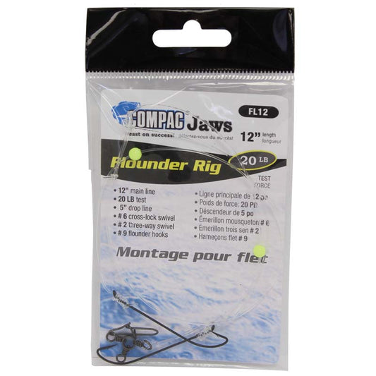 Compac Jaws Flounder Rig - Maltby Sports