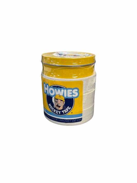 Howies Hockey Tape and Wax Pack (3 Cloth 1 Wax - White) - Maltby Sports