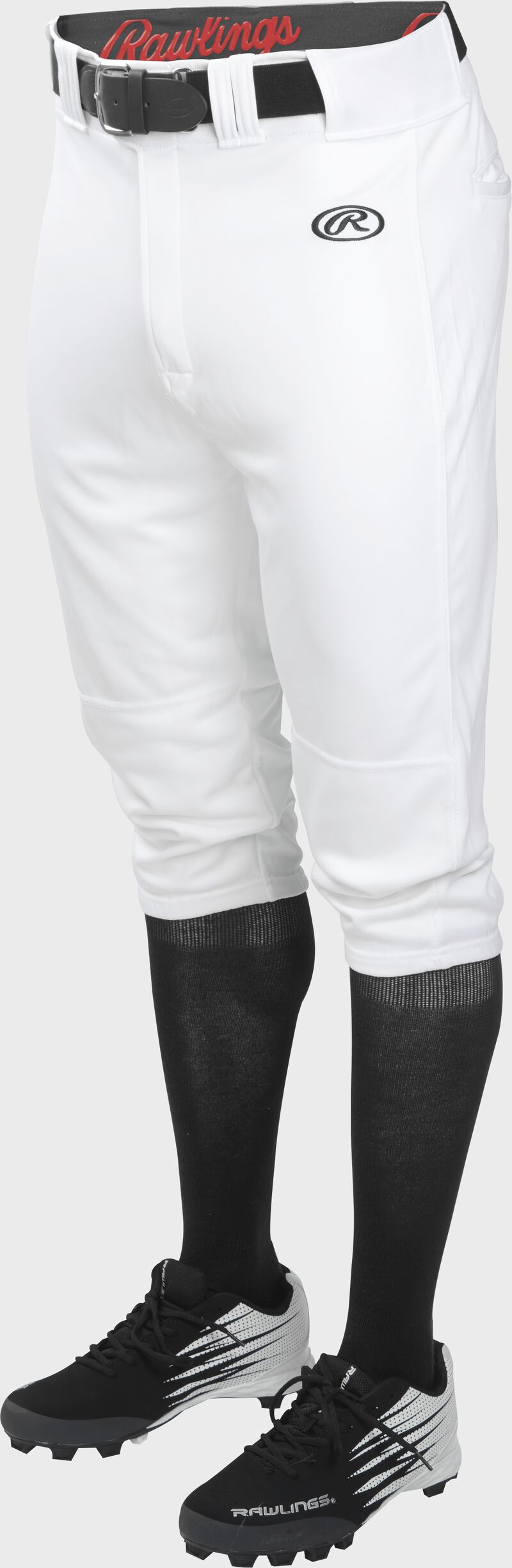 Rawlings Youth Launch Knickers White Baseball Pant - Maltby Sports