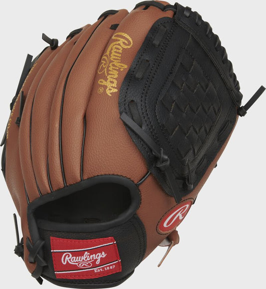 Rawlings Player Series Dark Tan/Black 10" Youth Baseball Glove - Maltby Sports