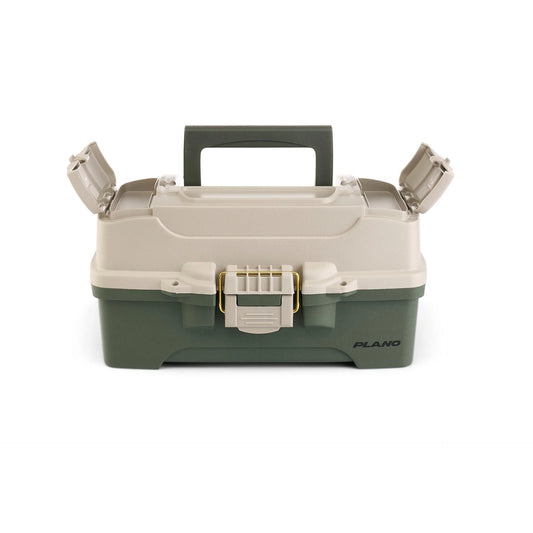 Plano Two-Tray Fishing Tackle Box - Green