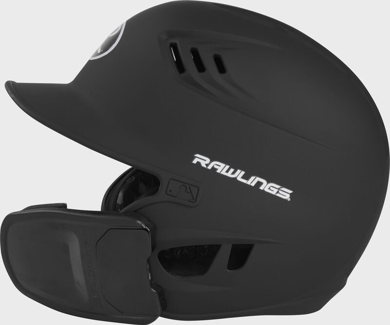 Rawlings Reverse Velo R16 Junior Batting Helmet With Extension Piece - Maltby Sports
