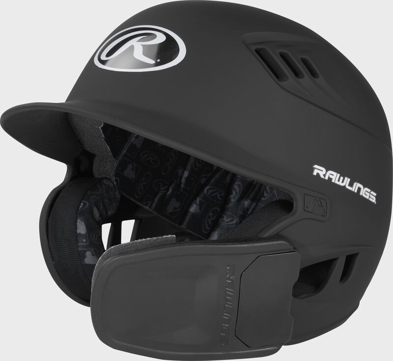 Rawlings Reverse Velo R16 Junior Batting Helmet With Extension Piece - Maltby Sports
