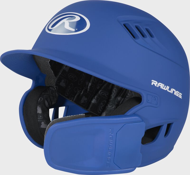 Rawlings Reverse Velo R16 Junior Batting Helmet With Extension Piece - Maltby Sports