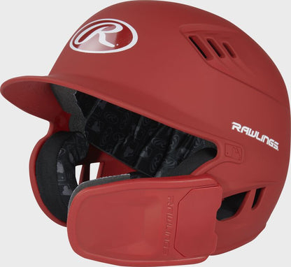 Rawlings Reverse Velo R16 Junior Batting Helmet With Extension Piece - Maltby Sports