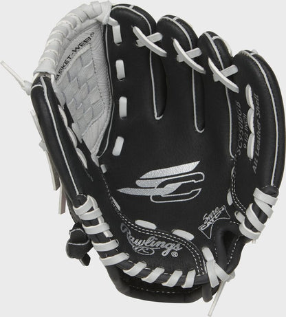 Rawlings Sure Catch 9 1/2" Black/Grey Baseball Glove - Maltby Sports