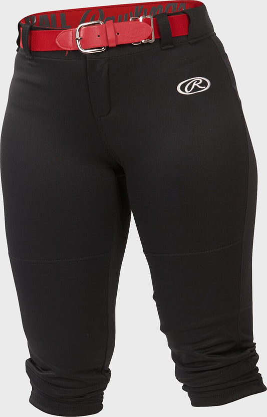 Rawlings Adult Launch Knicker Baseball Pants - Black - Maltby Sports