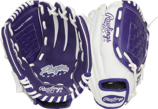 Rawlings Players Series 10" Youth Purple Baseball Glove - Maltby Sports
