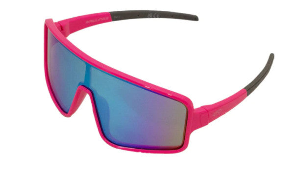 Rawlings Pink & Blue Mirror Shield Sunglasses - Maltby Sports