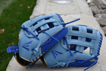 Easton Tantrum Series Slowpitch Glove - Blue & Gold - Maltby Sports