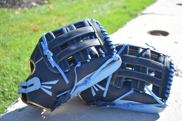 Easton Tantrum Series Slowpitch Glove - Navy & Blue - Maltby Sports