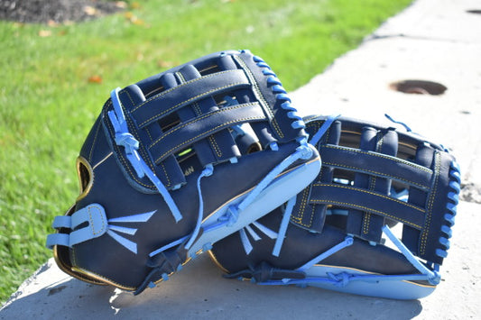 Easton Tantrum Series Slowpitch Glove - Navy & Blue - Maltby Sports