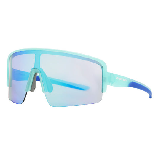 Easton Adult Teal/Blue Mirror Shield Sunglasses - Maltby Sports