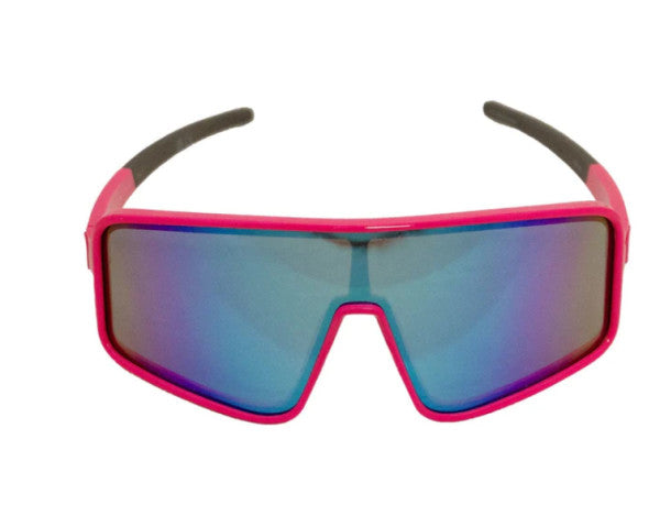 Rawlings Pink & Blue Mirror Shield Sunglasses - Maltby Sports