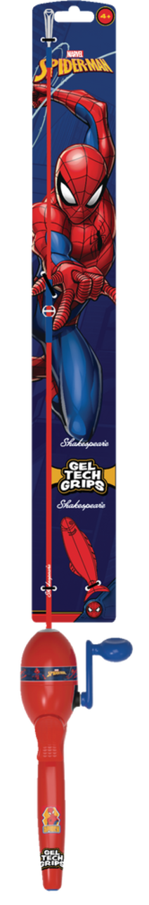Shakespeare Spider-Man Beginner Kids Fishing Kit - Maltby Sports