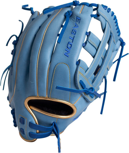 Easton Tantrum Series Slowpitch Glove - Blue & Gold - Maltby Sports