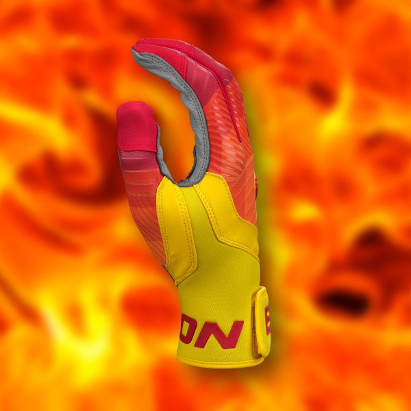 Easton Walk-Off Ethos Fire Batting Gloves - Maltby Sports