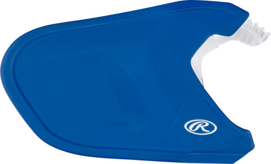 Rawlings Mach Matte Royal Blue Adjustable Jaw Guard - Maltby Sports