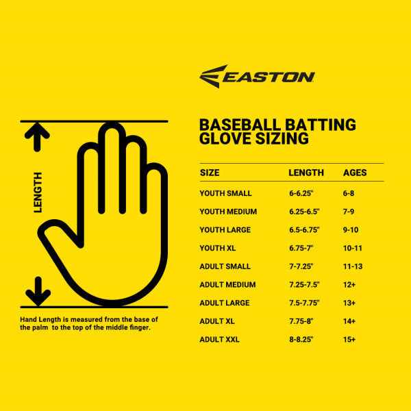 Easton Walk-Off Ethos Royal Blue Batting Gloves - Maltby Sports