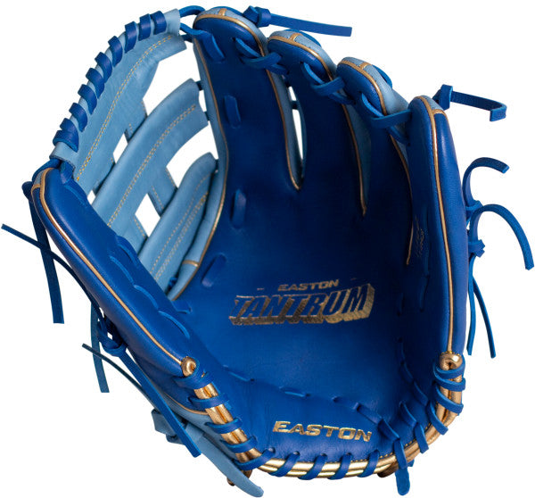 Easton Tantrum Series Slowpitch Glove - Blue & Gold - Maltby Sports
