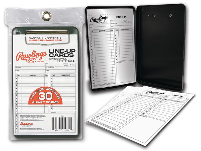 Rawlings Line-Up Card Case (30 cards) - Maltby Sports