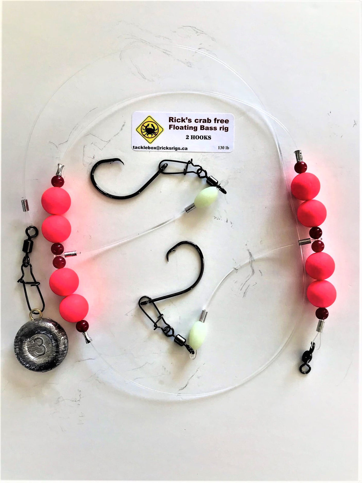 Ricks Crab Free Bass Rig - Maltby Sports