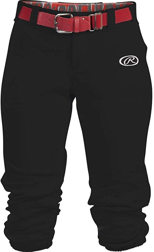 Rawlings BEP31/YBEP31 Knickers Black Baseball Pants - Maltby Sports