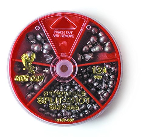 Eagle Claw Removable Split Shot Sinkers Assorted - Maltby Sports