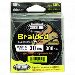 Sureline Braided Superstrand PE Line 300Yds - Maltby Sports