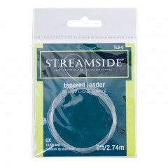 Streamside Tapered Leaders - Maltby Sports