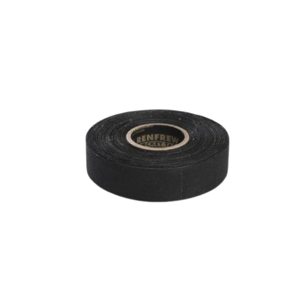 Renfrew Black Stick Tape 24mm X 18m - Maltby Sports
