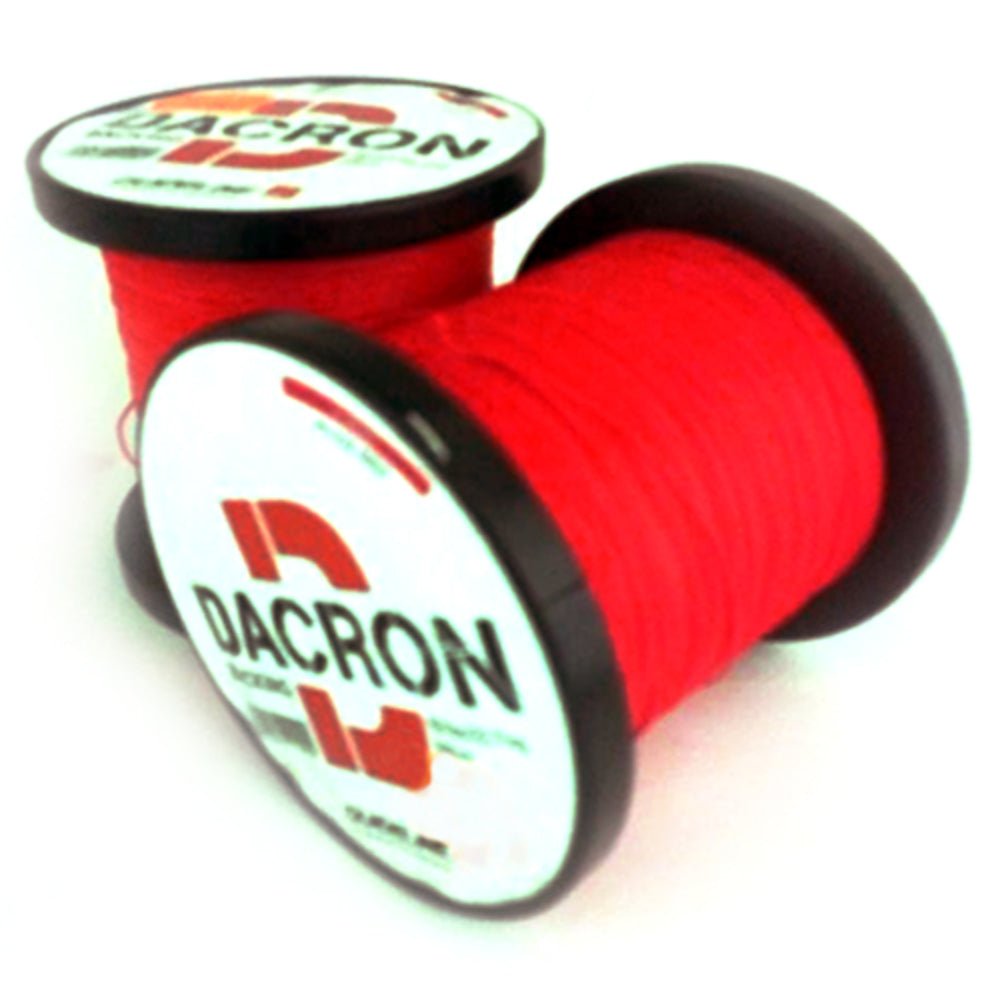 Guideline Dacron Braided Backing 50lbs/22,7kg 300m - red - Maltby Sports